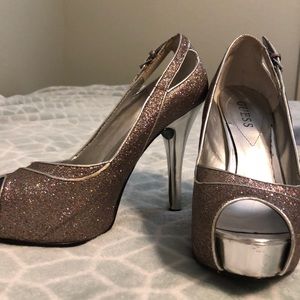 Guess heels Size 6 & 1/2